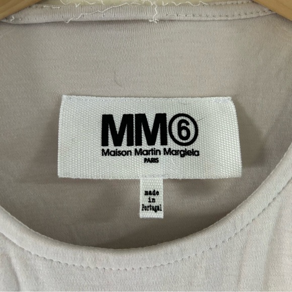 MM6 MAISON MARGIELA Cutting Layered Tank Top in Black‎ sz XS - Picture 3 of 5